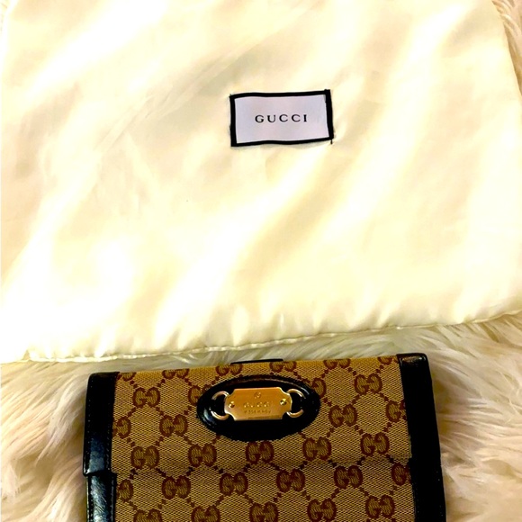 Authentic Gucci Monogram Wallet with a dust bag. - Picture 7 of 9